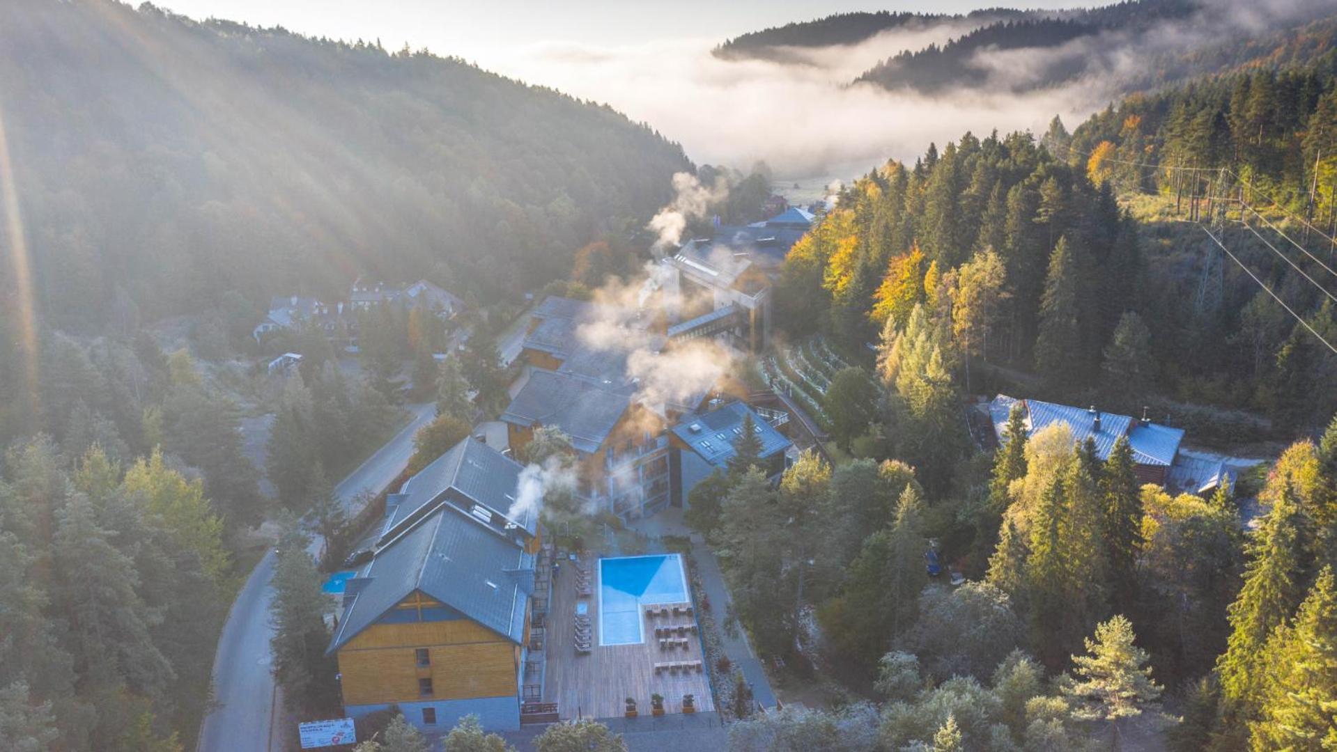 Hotel Czarny Potok Resort Spa & Conference Krynica Zdroj Eksteriør billede