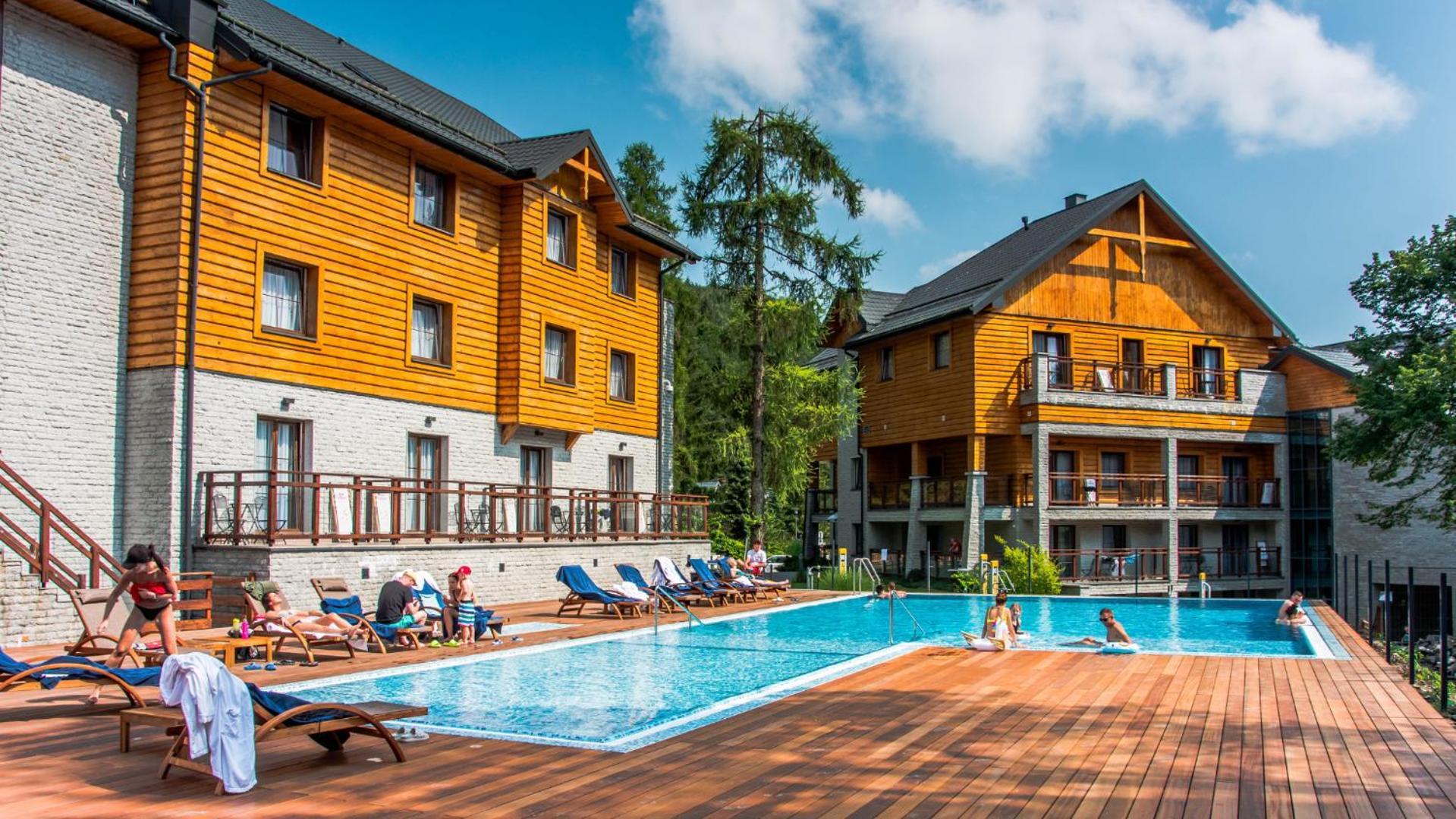 Hotel Czarny Potok Resort Spa & Conference Krynica Zdroj Eksteriør billede